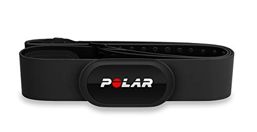 Polar H10 - Sensor de Frecuencia cardÃ­aca Bluetooth con banda pectoral - Negro, XS-S